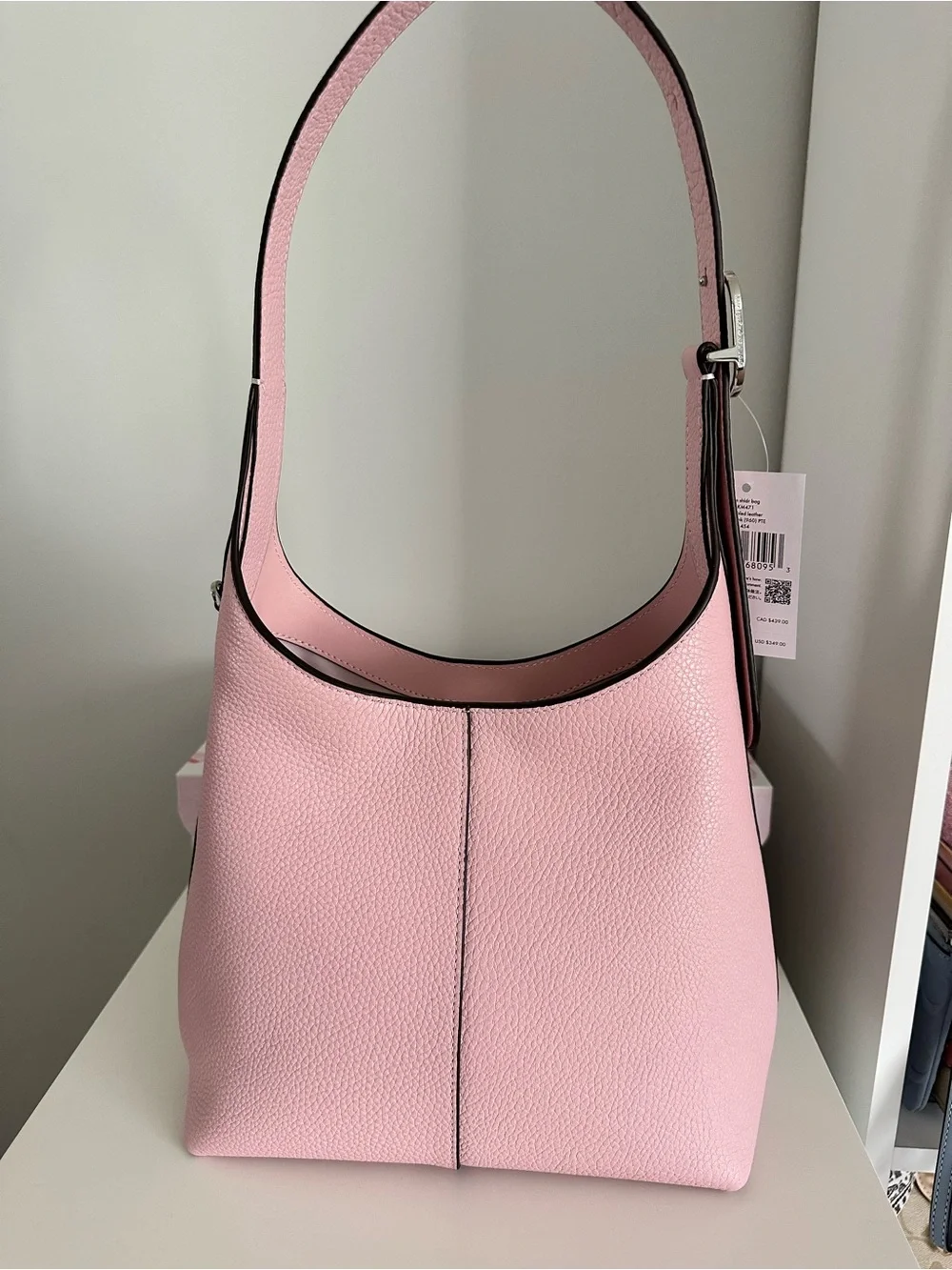 ♠️ New! ~ KATE SPADE SMALL 454 SHOULDER BAG + WALLET (TUTU PINK)